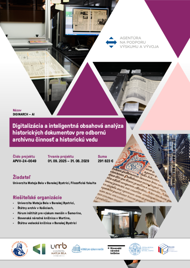 Digitalizácia a obsahová analýza historických dokumentov