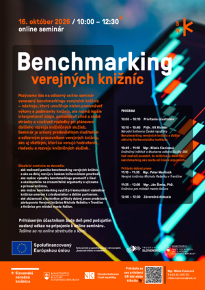 Seminár Benchmarking verejných knižníc