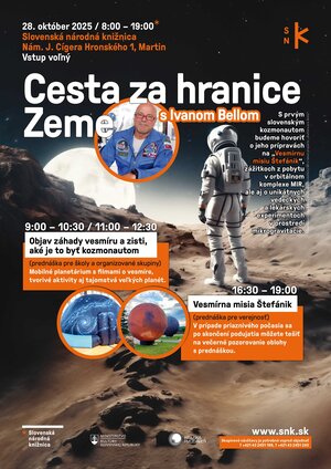 Podujatie Cesta za hranice Zeme